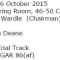 RADB Hearing; Dennis Dean