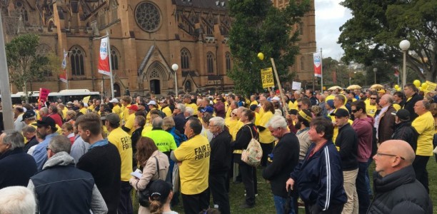 NSW greyhounds ‘Fair Go Rally’ opens with passionate plea