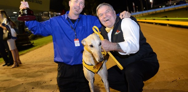 Interstate greyhound scores upset Melbourne Cup win